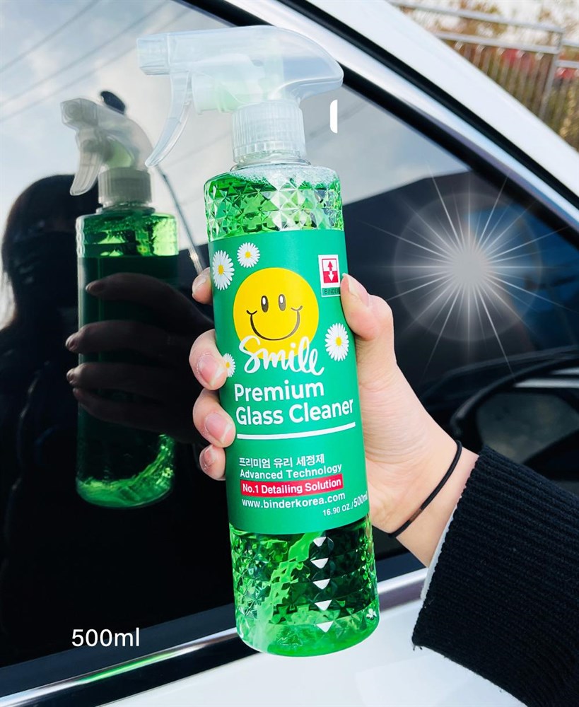 BINDER Очиститель стекол с антистатиком Premium Glass Cleaner ph7.2 500мл  оптом и в розницу в AVTOJET