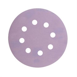P 80 Абразивный круг SMIRDEX Ceramic D=125мм, 8 отверстий