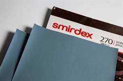 P2000 Водостойкая абразивная бумага SMIRDEX 270, 230*280мм (лист)