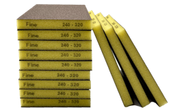 20-7983 siasponge soft губка двухсторонняя 98*120*13мм fine P500 желтая