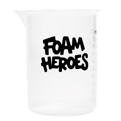 Foam Heroes - Химостойкий мерный стаканчик 100мл