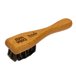 Foam Heroes Natural Boar s Hair Brush - Щетка для очистки кожи,11,8х2,9см