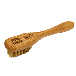 Foam Heroes Natural Boar s Hair Brush - Щетка для очистки кожи,15,8х3,3см