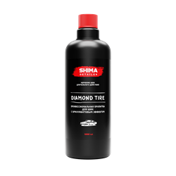 SHIMA DETAILER "DIAMOND TIRE"Профессиональная пропитка для шин с бриллиантовым эффектом 1л.