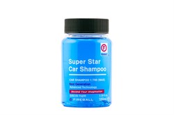 FIREBALL Шампунь для ручной мойки Super Star Car Shampoo 1:500 PH7 Фруктово-Цитрусовый (синий) 100мл