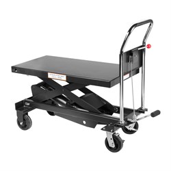 WDK-84075 Платформенная тележка с подъемным столом, г/п 750 кг - фото 47074