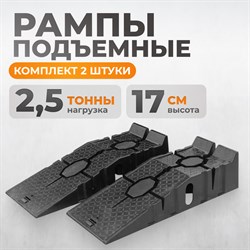 WDK-88005K Рампа пластиковая, 2,5 тонны, комплект 2 шт - фото 47155