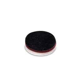 Полировальный круг из стриж. меха 50мм на подложке  длина шерсти 5мм