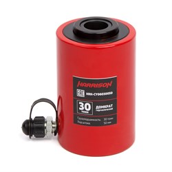 HRH-CY06030050 Гидравлический цилиндр (домкрат) с полым штоком, однополостной 30 т, ход 50 мм - фото 49661