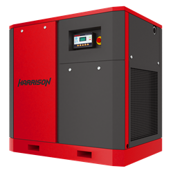 HRS-9511200VSD Винтовой компрессор с прямым приводом Harrison: 11200 л/мин, 10 бар, 75 кВт - фото 50364