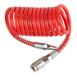 HRS-226530 Шланг пневматический спиральный Harrison с БРС, 3 м, 6.5х10 мм - фото 50500