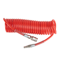 HRS-226560 Шланг пневматический спиральный Harrison с БРС, 6 м, 6.5х10 мм - фото 50522