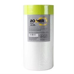 80180 Маскирующая пленка HDPE с клейкой лентой BOOMER, 1,8х33м