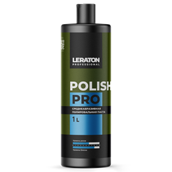050238 LERATON PROFESSIONAL Среднеабразивная полировальная паста Polish PRO 1 л