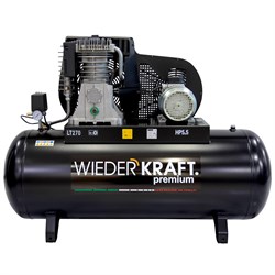 WDK-92765 Компрессор поршневой с ременным приводом 656 л/мин, 4 КВт, 380 В, ресивер 270 л WDK-92765