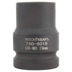 WDK-760-6019 Головка ударная 3/4", 6 граней, 19 мм WDK-760-6019