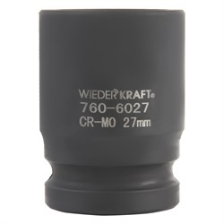 WDK-760-6027 Головка ударная 3/4", 6 граней, 27 мм WDK-760-6027
