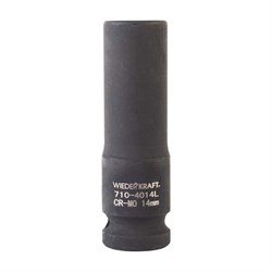 WDK-710-4014L Головка торцевая ударная глубокая 1/2", 6 граней, 14 мм WDK-710-4014L
