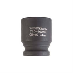 WDK-710-4024 Головка торцевая ударная 1/2", 6 граней, 24 мм WDK-710-4024