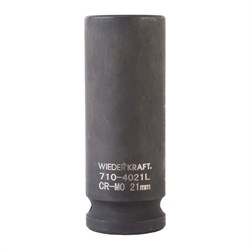 WDK-710-4021L Головка торцевая ударная глубокая 1/2", 6 граней, 21 мм WDK-710-4021L