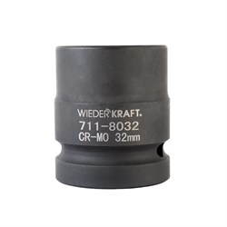 WDK-711-8032 Головка торцевая ударная 1", 6 гр, 32 мм