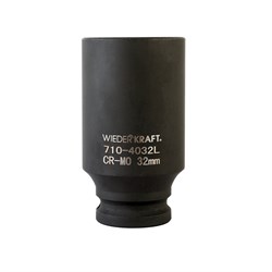WDK-710-4032L Головка торцевая ударная глубокая 1/2", 6 граней, 32 мм WDK-710-4032L