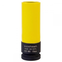 WDK-703-4019L Головка торцевая ударная тонкостенная 1/2", 6 граней, 19 мм WDK-703-4019L
