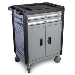 WDK-703 Тележка инструментальная, 2 ящика и отсек с полкой WDK-703