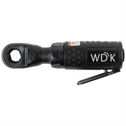 WDK-21340 Пневматическая трещотка со сменными приводами 1/4", 3/8", привод для бит 1/4" (6,3 мм) WDK-21340