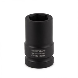 WDK-711-8033L Головка торцева ударная глубокая 1", 6 граней, 33 мм WDK-711-8033L
