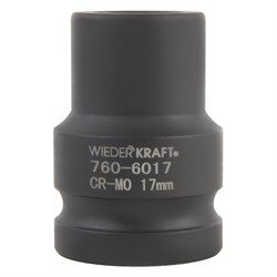 WDK-760-6017 Головка ударная 3/4", 6 граней, 17 мм WDK-760-6017
