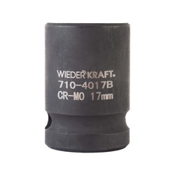 WDK-710-4017 Головка торцевая ударная 1/2", 6 граней, 17 мм WDK-710-4017