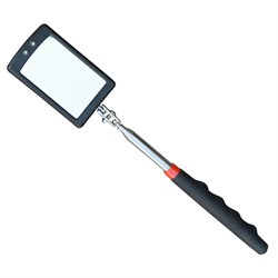 WDK-65451 Смотровое зеркало на телескопической рукоятке со светодиодной подсветкой, 290-870 мм WDK-65451
