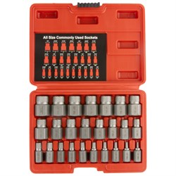 WDK-214035 Набор экстракторов для сломанного крепежа WDK-214035