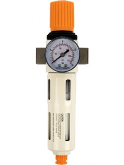 WDK-7720FD Фильтр-масловлагоотделитель 1/4" 5 мкм, 16 бар, с регулятором давления WDK-7720FD