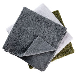 050297 Набор  микрофибровых полотенец 40x40 см 400 GSM (30 шт) DOUBLE SIDE FIBERS WORK SET PRO