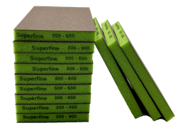 20-7983 siasponge soft губка двухсторонняя 98*120*13мм super fine P600 зеленая