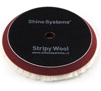 Stripy Wool Pad Полировальный круг из стриженого меха,130мм