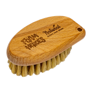 Foam Heroes Natural Boar s Hair Brush - Щетка для очистки кожи,10,2х5,5см