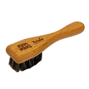 Foam Heroes Natural Boar s Hair Brush - Щетка для очистки кожи,11,8х2,9см