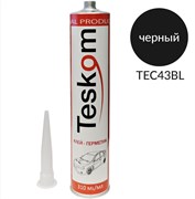 TEC43BL Полиуретановый шовный герметик 310 мл, черный TESKOM