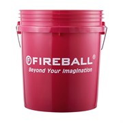 FIREBALL Ведро для мойки автомобиля (КРАСНОЕ)18л