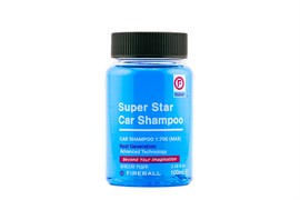 FIREBALL Шампунь для ручной мойки Super Star Car Shampoo 1:500 PH7 Фруктово-Цитрусовый (синий) 100мл