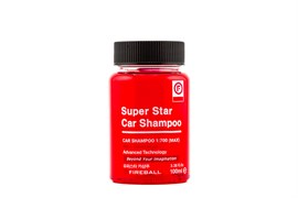 FIREBALL Шампунь для ручной мойки Super Star Car Shampoo 1:500 PH7 Папайя-Манго (красный) 100 мл