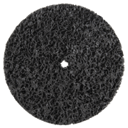 Диск для снятия ржавчины с центральным отверстием HANKO Black Silicon Carbide 150*14*8мм