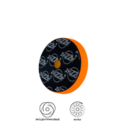 ZV-TR00014025MC ТРАПЕЦИЯ ZviZZer 140/25/125 ОРАНЖ Поролоновый полировальный круг средней жесткости