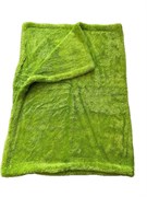 Салфетка полотенце XL (двухстороннее) из микрофибры 60х90 1200gsm ярко зеленое