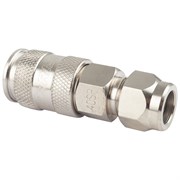 HRS-40SPA Harrison Пневматическое быстроразъёмное соединение с обжимным креплением PU шланга 8х12