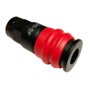 HRS-820SF Композитное пневматическое быстроразъёмное соединение, вн. резьба F 1/4"