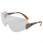 JSG-3911 Oculus Очки защитные открытого т.  с бок. защитой и рег-кой, прозрач. линзы